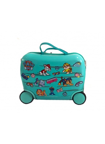Kids trolley PAW PATROL SUITCASE TURKUOISE