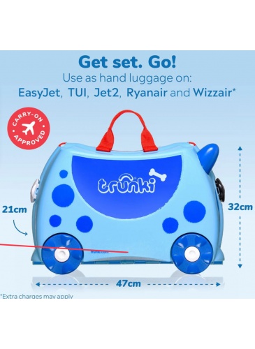 Laste väike kohver Trunki Dougie the Dog