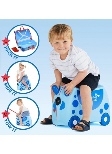 Laste väike kohver Trunki Dougie the Dog