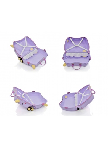 Vaikų mažasis lagaminas Trunki GLIDE 360 CASSIE THE CAT