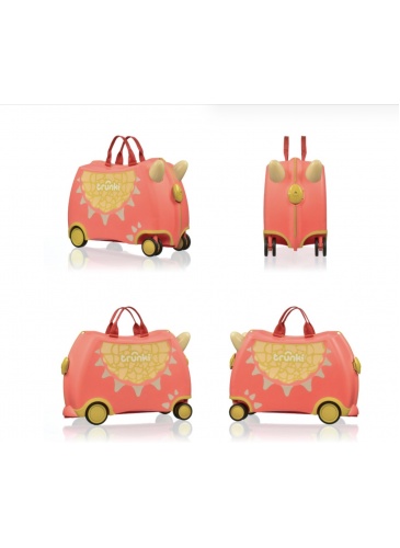 Vaikų mažasis lagaminas Trunki GLIDE 360 DYLAN THE DRAGON