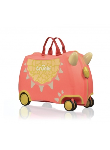 Vaikų mažasis lagaminas Trunki GLIDE 360 DYLAN THE DRAGON