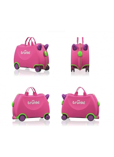 Vaikų mažasis lagaminas Trunki GLIDE 360 TRIXIE
