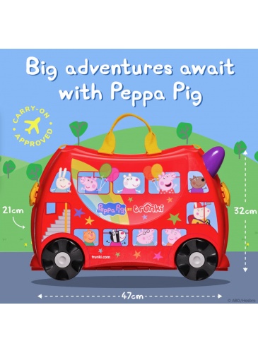 Laste väike kohver Trunki Peppa Pig