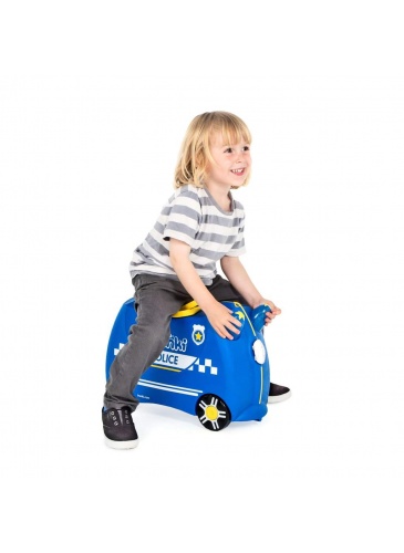 Laste väike kohver Trunki POLICE CAR