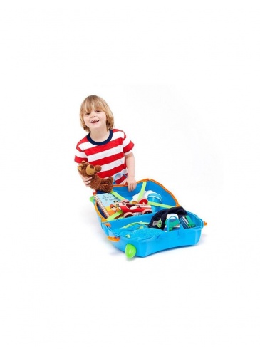 Laste väike kohver Trunki TERRANCE BLUE