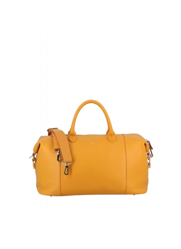 Travel Bag  45 cm JUMP UPPSALA LEATHER CURRY