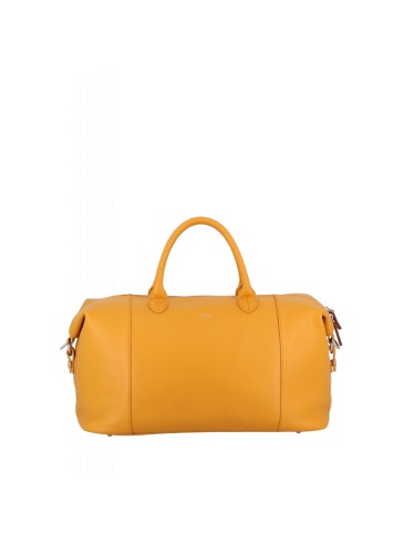Travel Bag  45 cm JUMP UPPSALA LEATHER CURRY