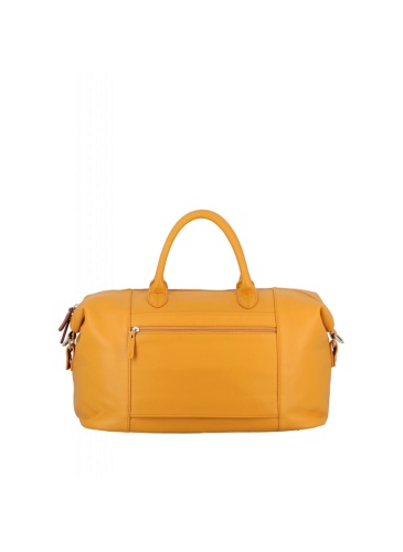 Travel Bag  45 cm JUMP UPPSALA LEATHER CURRY