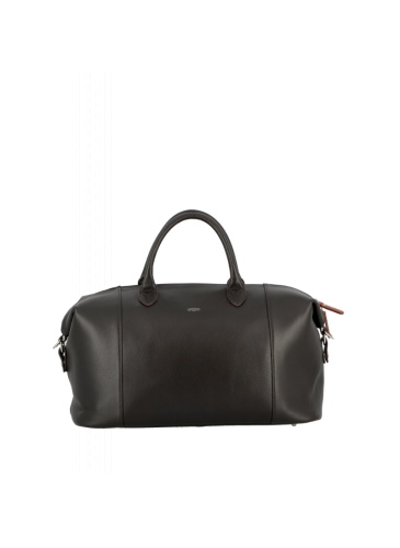 Travel Bag 45 cm JUMP UPPSALA LEATHER CHOCOLATE