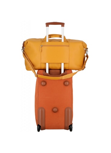 Travel Bag  50 cm JUMP UPPSALA LEATHER CURRY