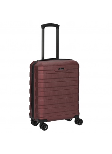 Kohver 55 cm D&N Lederwaren bordeaux