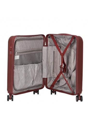 Kohver 55 cm D&N Lederwaren Bordo