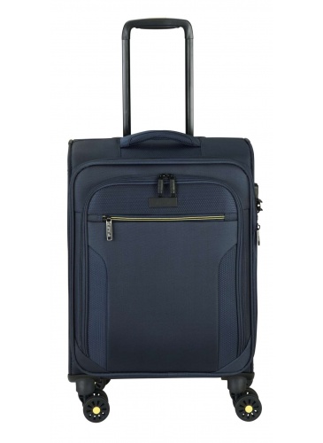 Kohver 55 cm D&N Lederwaren Navy BLUE