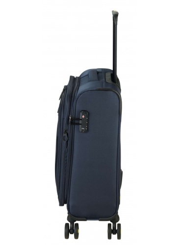Kohver 55 cm D&N Lederwaren Navy BLUE