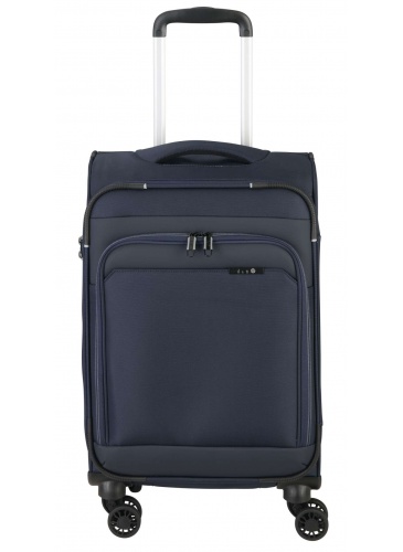 Kohver 55 cm D&N Lederwaren Navy blue