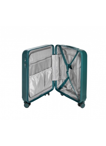 Kohver 55 cm D&N Lederwaren Petrol