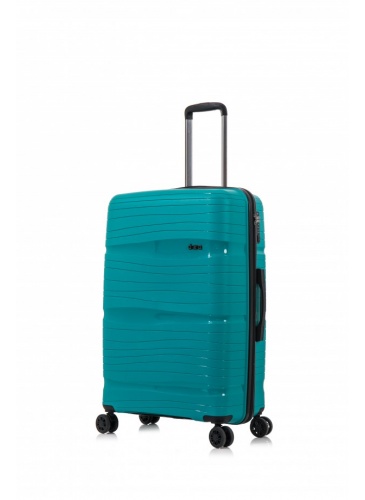 Kohver 55 cm D&N Lederwaren Petrol