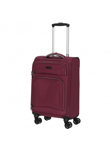 Kohver 55 cm D&N Lederwaren Purple