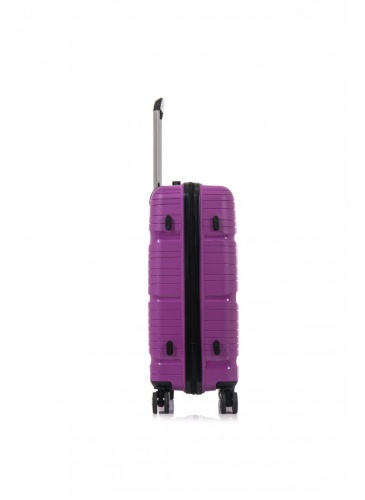 Kohver 55 cm D&N Lederwaren lilla