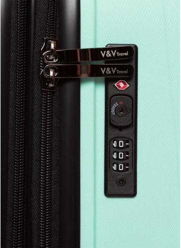 Lagaminas 55 cm V&V TRAVEL FLASH LIGHT Tiffany