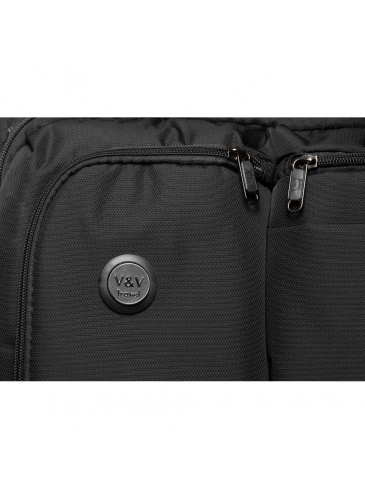 Kohver 55 cm V&V TRAVEL One Live Black