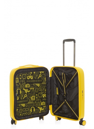 Kohver 55 см MANDARINA DUCK LOGODUCK+  Kollane