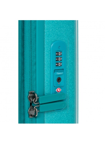 Kohver 55 см MANDARINA DUCK LOGODUCK+  Glitter green