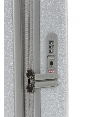 Kohver 55 см MANDARINA DUCK LOGODUCK+  Glitter silver