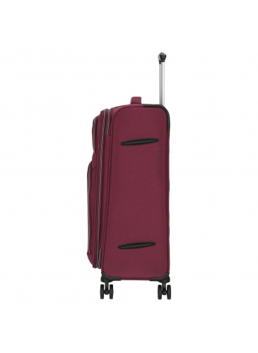 Kohver 66 cm D&N Lederwaren Purple