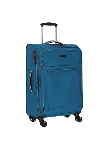Kohver 66 cm D&N Lederwaren Sinine
