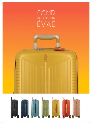 Lagaminas 66 cm JUMP EVAE CHAMPAGNE