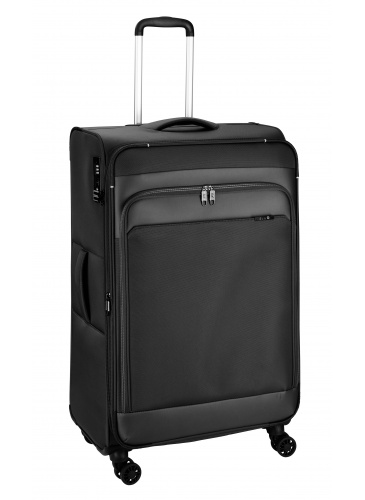 Kohver 76 cm D&N Lederwaren Black