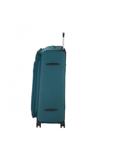 Kohver 67 cm D&N Lederwaren Petrol