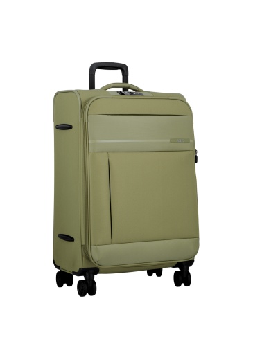 Kohver 67 cm JUMP MONTHELYS medium Expandable 4 wheels GREEN
