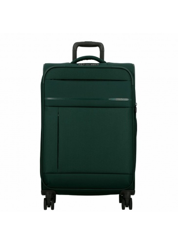 Lagaminas 67 cm JUMP MONTHELYS medium Expandable 4 wheels Pušų žalia