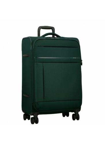 Lagaminas 67 cm JUMP MONTHELYS medium Expandable 4 wheels Pušų žalia
