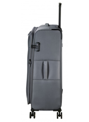 Kohver 68 cm D&N Lederwaren Grey