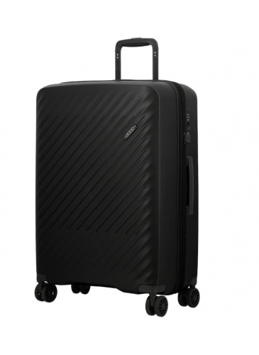 Koferis 68 cm JUMP LEVANTE EXTRA-LIGHT  melns