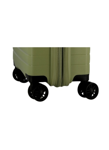 Kohver 68 cm JUMP STRIPER roheline