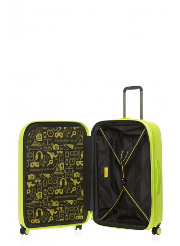 Kohver 75 cm  MANDARINA DUCK LOGODUCK+ LIME