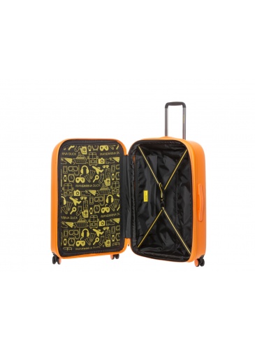 Kohver 75 cm  MANDARINA DUCK LOGODUCK+ Orange