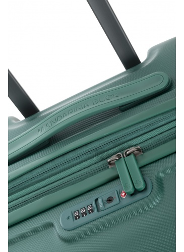 Kohver 75 cm  MANDARINA DUCK LOGODUCK+ roheline