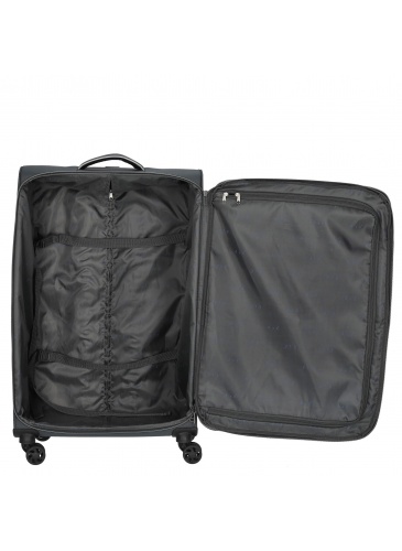 Kohver 76 cm D&N Lederwaren Must