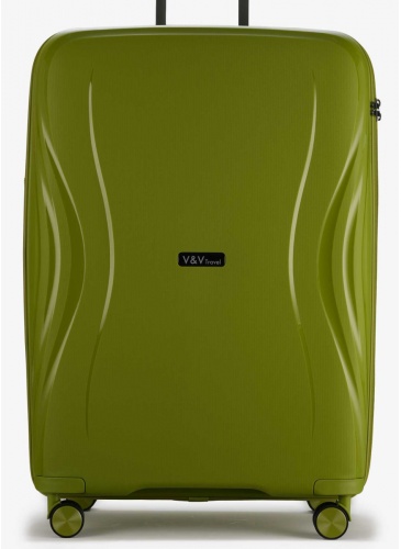 Kohver 76 cm V&V TRAVEL FLASH LIGHT olive