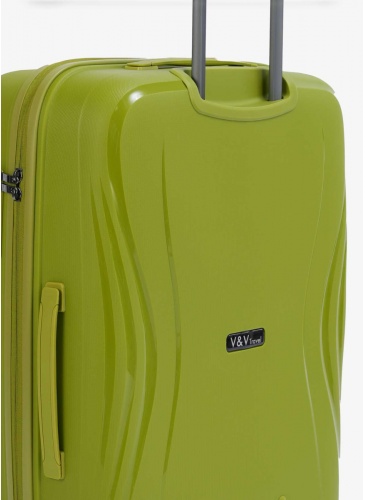 Kohver 76 cm V&V TRAVEL FLASH LIGHT olive