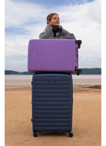 Lagaminas 77 cm JUMP STRIPER juoda