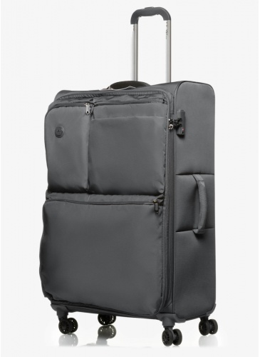 Kohver 77 cm V&V TRAVEL One Life Grey