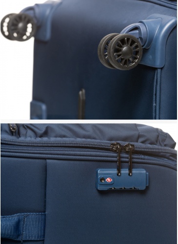 Kohver 77 cm V&V TRAVEL One Life Navy