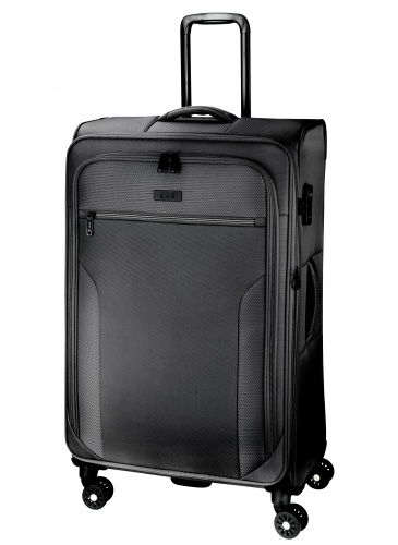 Kohver 78 cm D&N Lederwaren Black